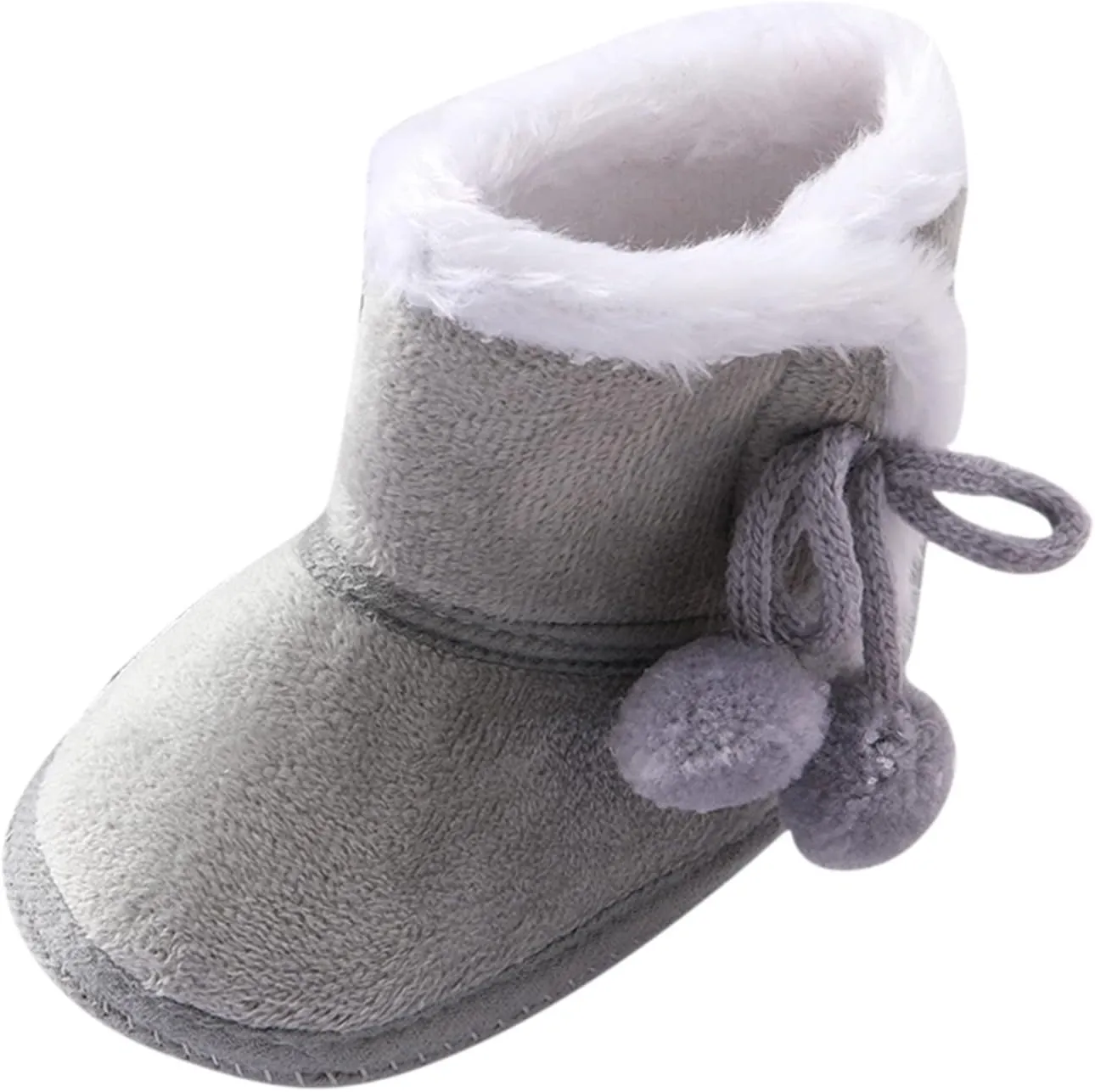 0-15Months Infant Baby Boys Girls Winter Snow Boots Anti-Slip Soft Sole Outdoor Newborn Nursling Crib Shoes