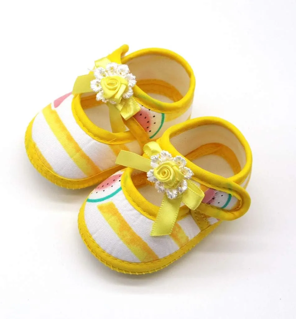 5t Girls Shoes Printing Single Sandals Sole Prewalker Girls Soft Baby Watermelon Shoes Baby Shoes Boys Shoes