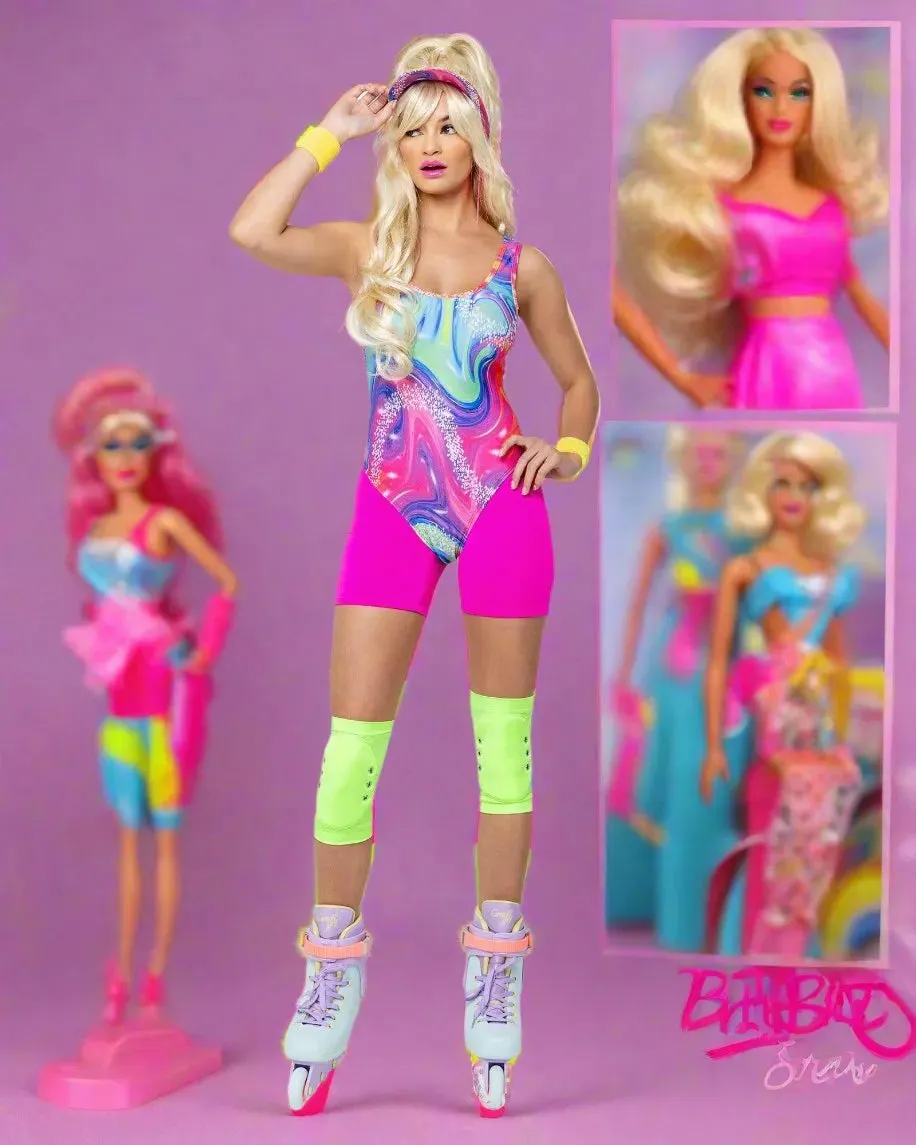 6188 - 5PC Retro Rollerblade Doll