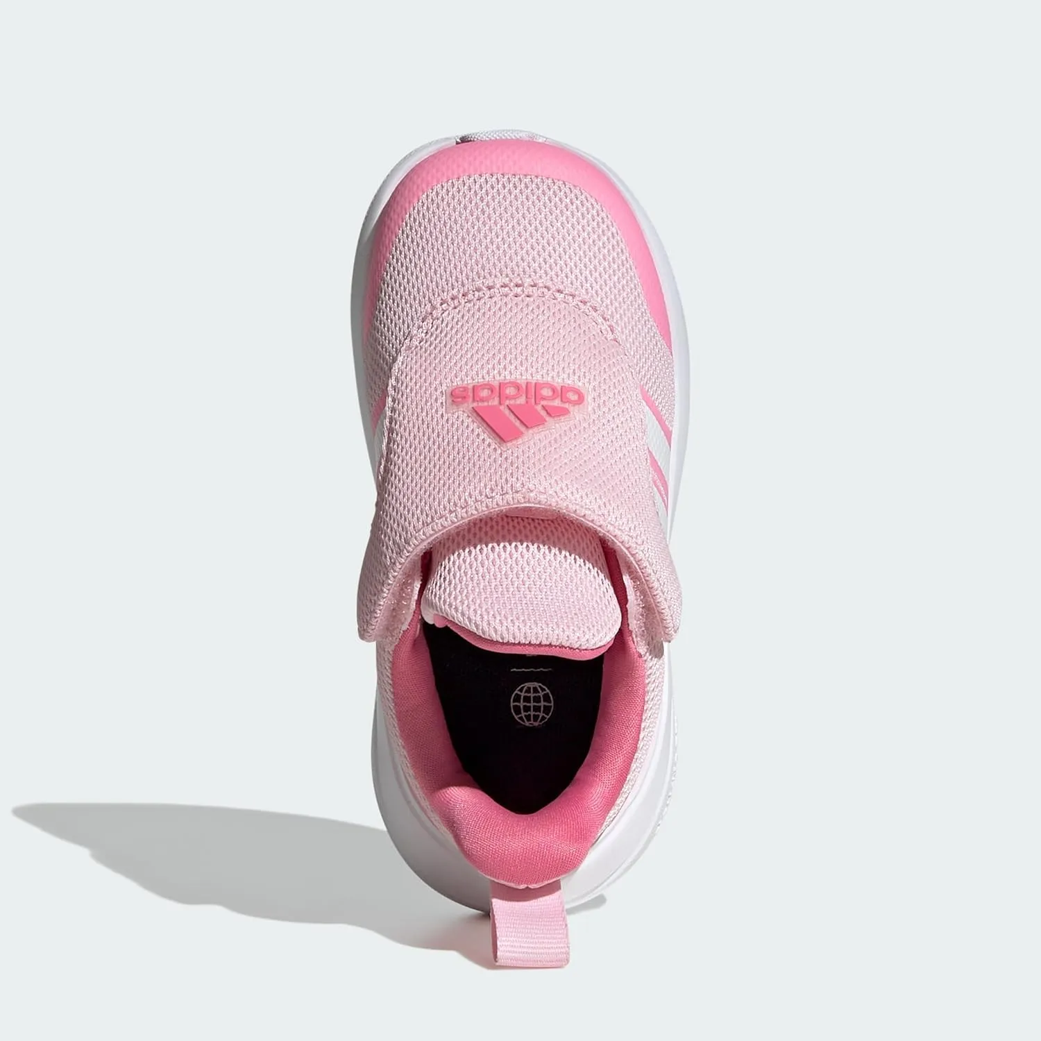 adidas Infant Girls Fortarun 2.0 Ac Slip On Sneakers Shoes - Pink