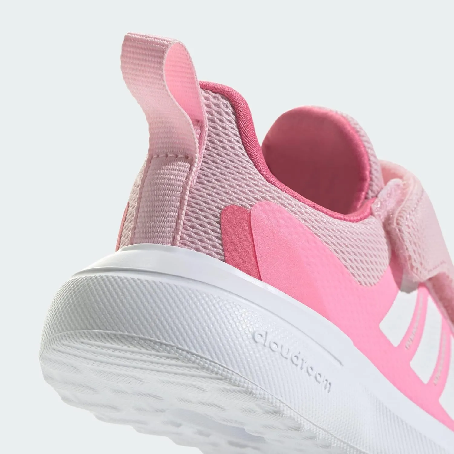 adidas Infant Girls Fortarun 2.0 Ac Slip On Sneakers Shoes - Pink