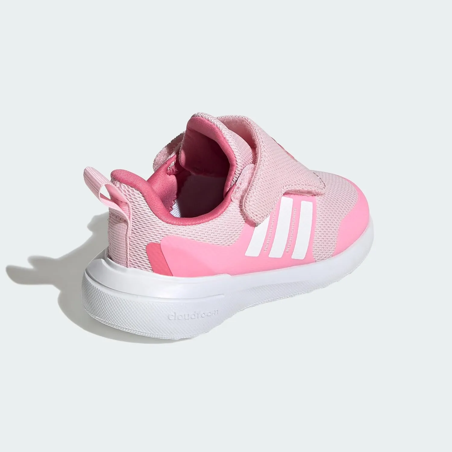 adidas Infant Girls Fortarun 2.0 Ac Slip On Sneakers Shoes - Pink