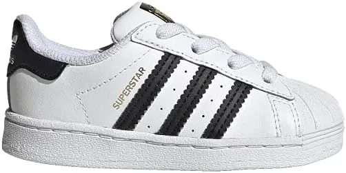 adidas Originals Superstar Infant Toddler Lifestyle Shoes (White), 5C