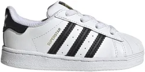 adidas Originals Superstar Infant Toddler Lifestyle Shoes (White), 5C
