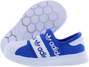 adidas Superstar Smr 360 Baby Boys Shoes Size 10, Color: Blue/White