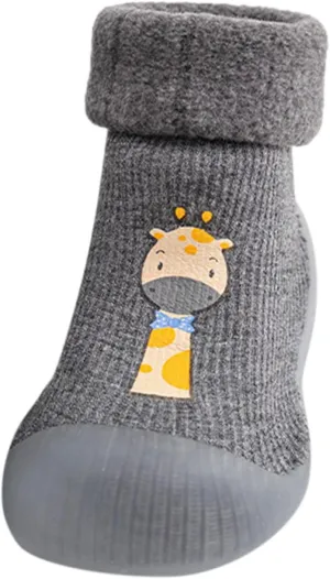 All Girl Toddler Shoes Baby Toddler Girls Shoes Slipper Kids Knit Soft Stocking Sole Solid Rubber Socks Warm Boys Baby Shoes Toddler Shoes
