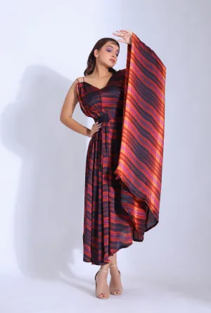 ASYMMETRIC GOWN