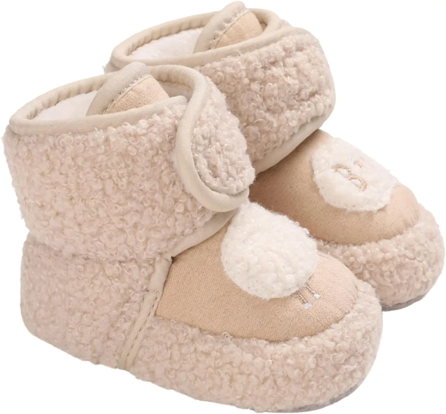 Baby Boots for Infant Toddler Boys Girls Soft Sole Winter Warm Socks Indoor Boots Infant First Walkers Warm Shoes