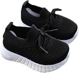 Baby Boy Girl First Walking Shoes Toddler Infant Mesh Sneakers Breathable Lightweight Non-Slip Rubber Sole Summer