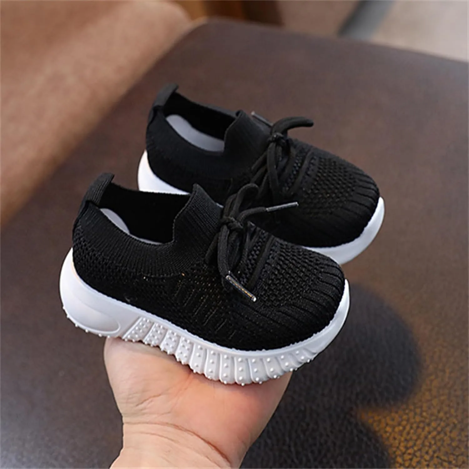 Baby Boy Girl First Walking Shoes Toddler Infant Mesh Sneakers Breathable Lightweight Non-Slip Rubber Sole Summer