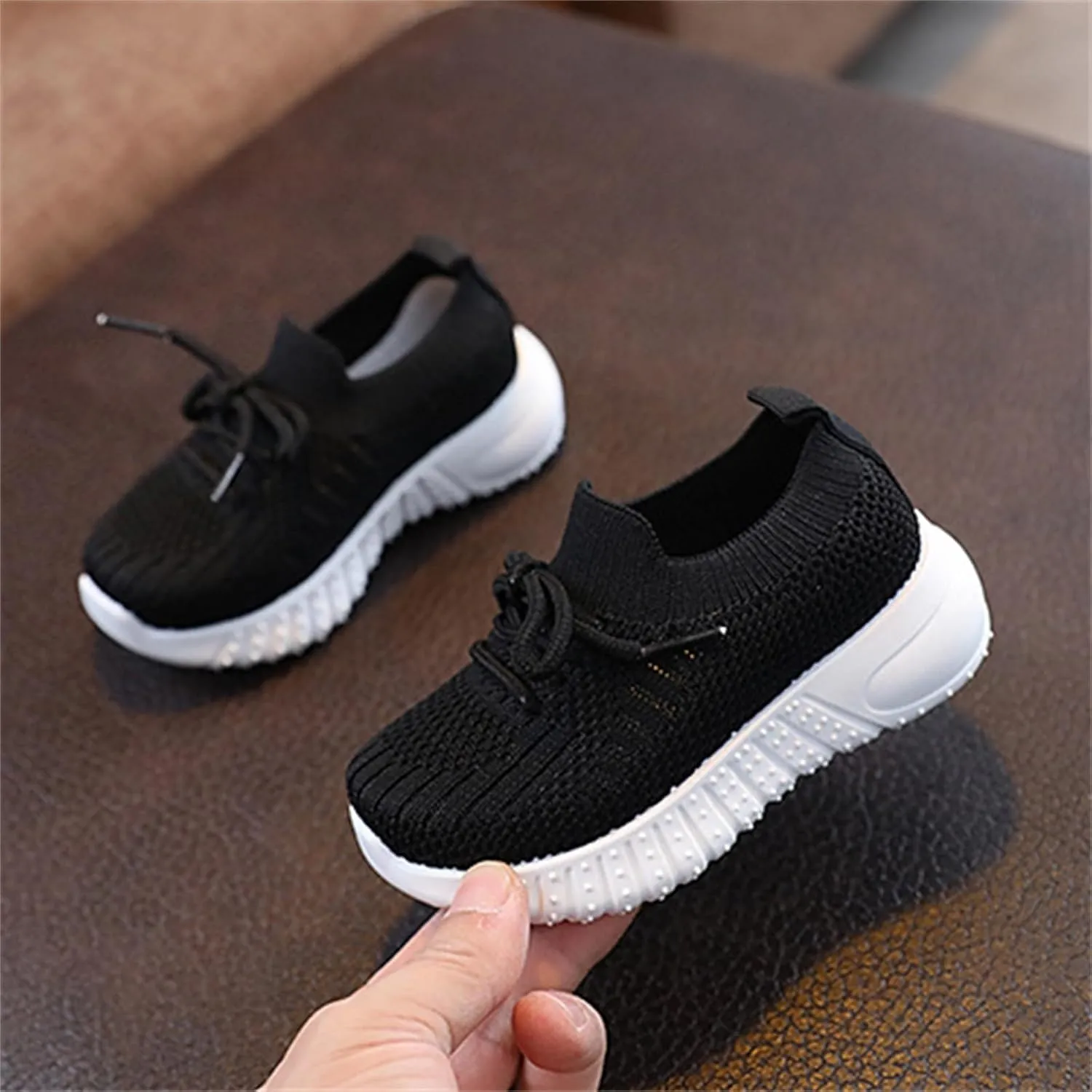 Baby Boy Girl First Walking Shoes Toddler Infant Mesh Sneakers Breathable Lightweight Non-Slip Rubber Sole Summer