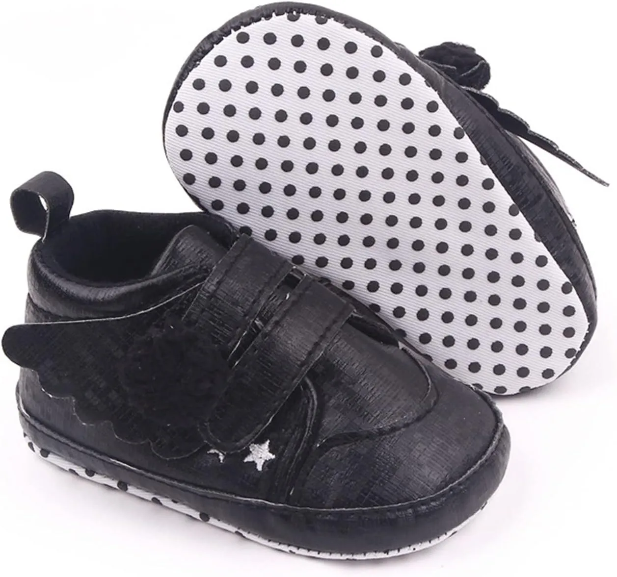 Baby Boy Girl Sneaker Soft Sole Anti-Slip Infants Soft Soled Casual Flat Solid Color Running Sport Athletic Shoes