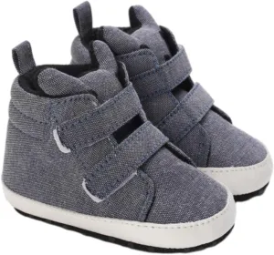Baby Boys Girls High Tops Ankle Sneakers Soft Anti Slip Sole Warm Shoes Unisex Comfy Warm Slip On Casual Shoes