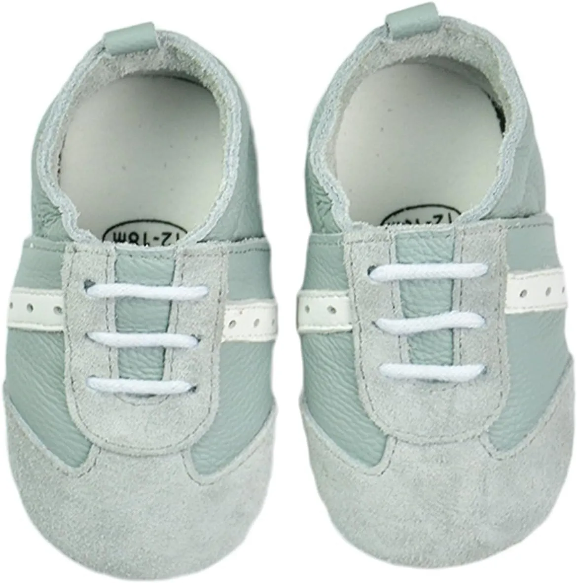 Baby Boys Girls occasin Slippers, Soft Sole Leather Anti-Slip Walking rib Shoes for Infant Toddler Pre-alker
