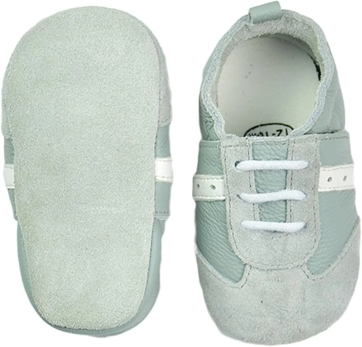 Baby Boys Girls occasin Slippers, Soft Sole Leather Anti-Slip Walking rib Shoes for Infant Toddler Pre-alker