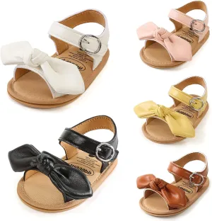 Baby Boys Girls Sandals Comfort Summer Wedding Dress Flats Shoes Outdoor lnfant Newborn Crib Shoes Toddler Prewalkers First Walkers