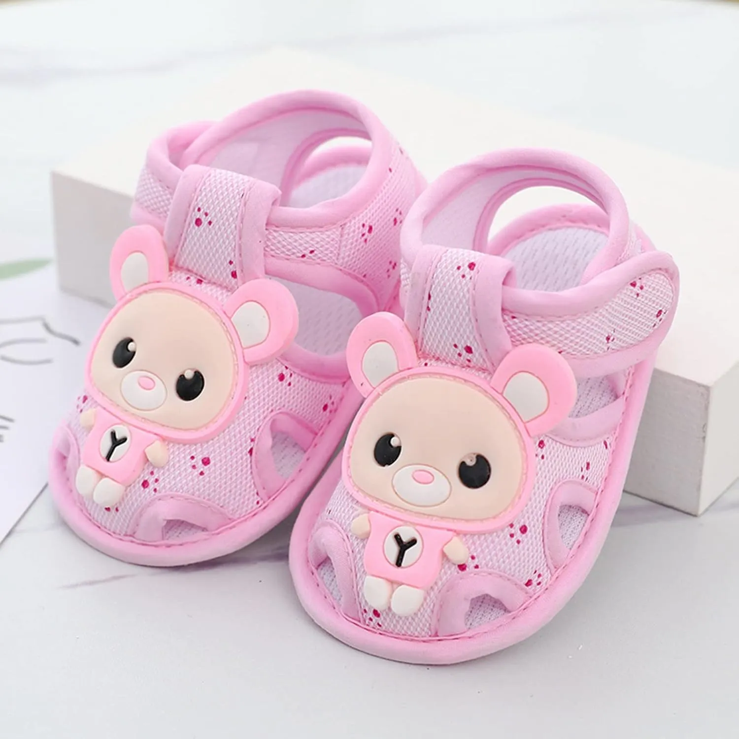 Baby Boys Girls Sandals Premium Infant Summer Outdoor Shoes Cotton Lightweight Soft Sole Anti-Slip Pool Shoes for Kids