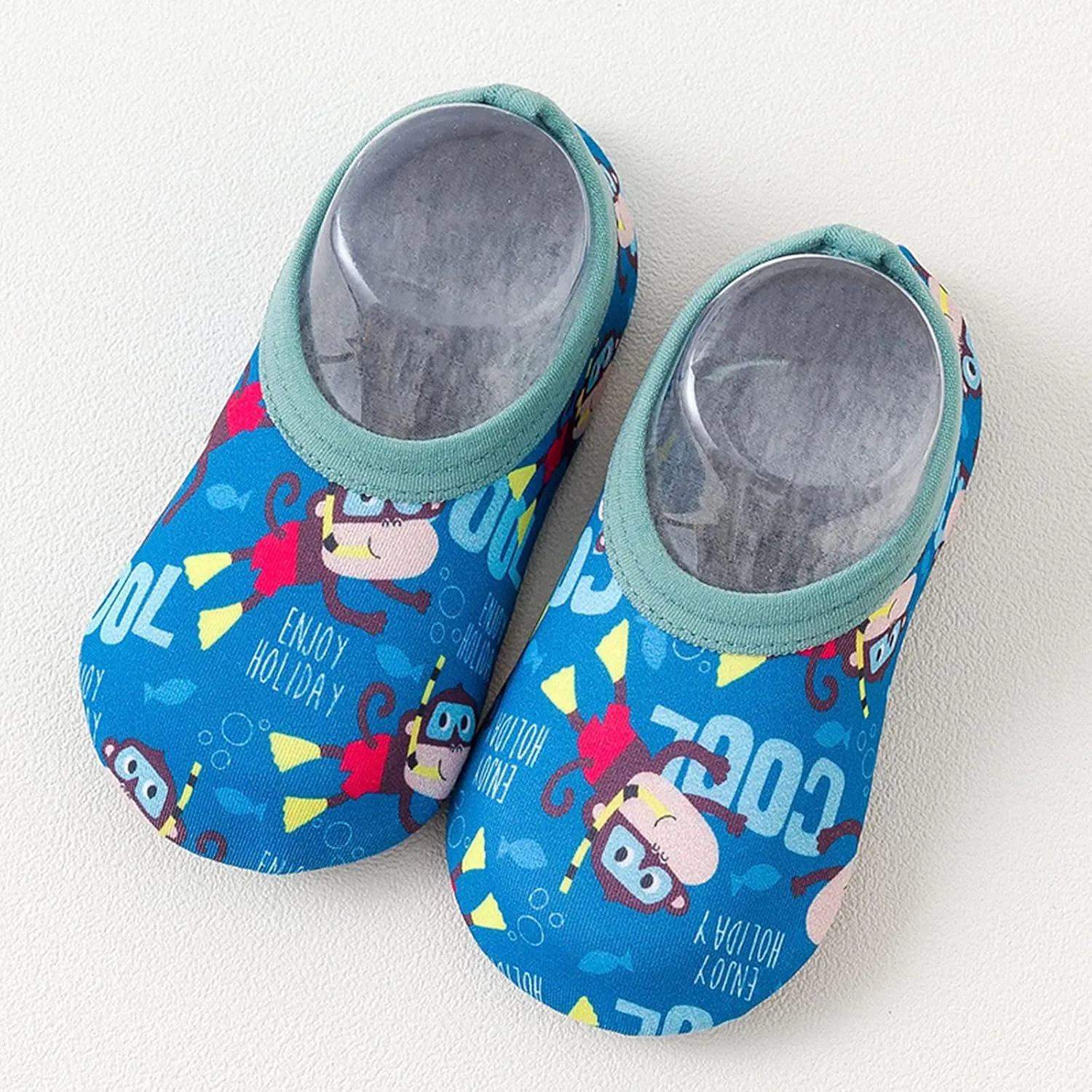 Baby Boys Girls Swim Water Shoes Non-Slip Barefoot Socks for Toddler Kids Beach Pool Outdoor Sports Walking Shoes