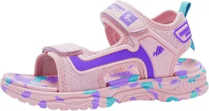 Baby Boys Girls Toddler Summer Shoes Sandals Outdoor Beach Anti-Slip Lightweight Soft Sole Shoes (Pink, 1.5 Big Kids)
