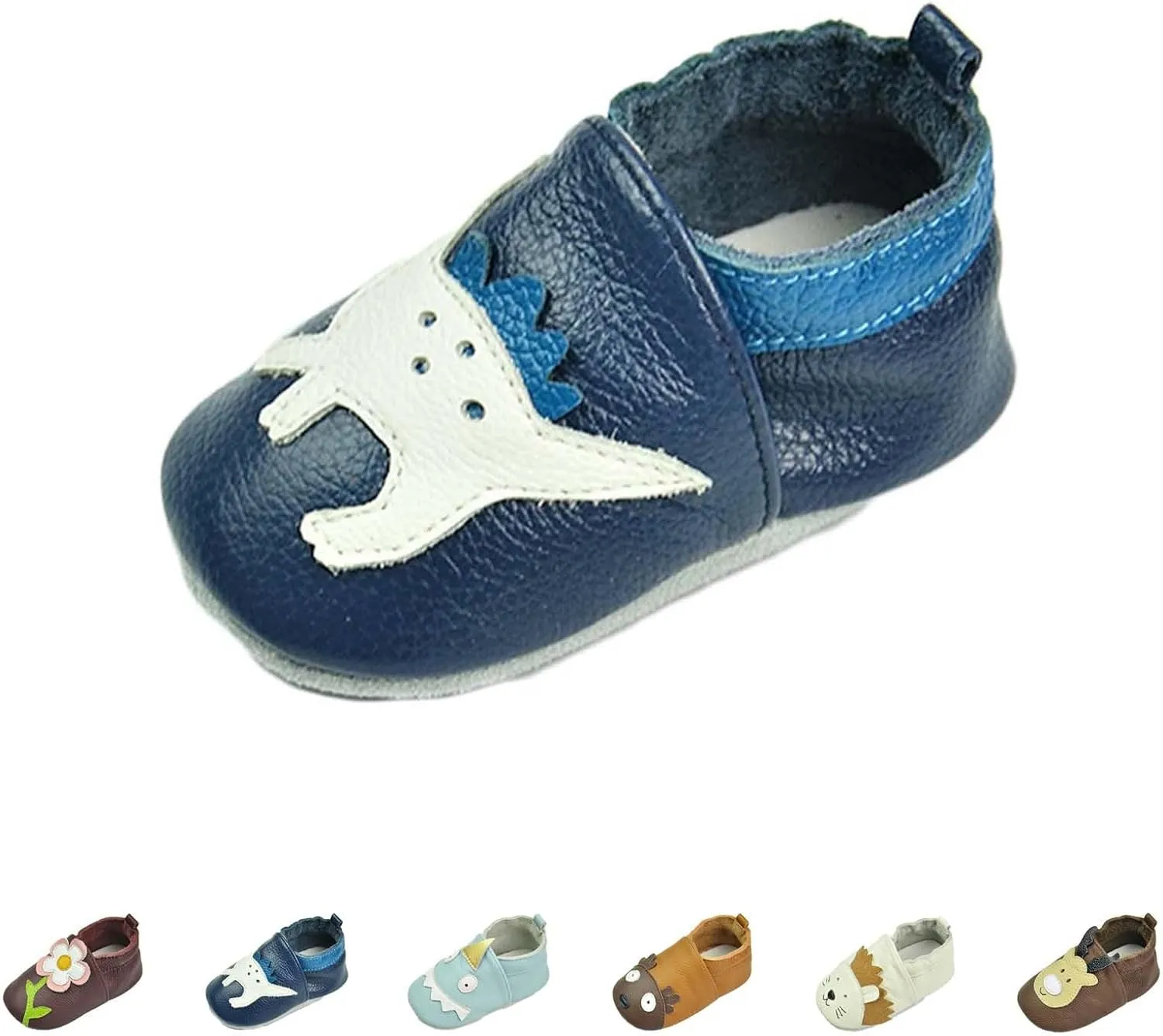 Baby Boys Girls Unisex Soft Soles Anti Slip rib Shoes Cute artoon First Walking Slippers for Infant Toddler