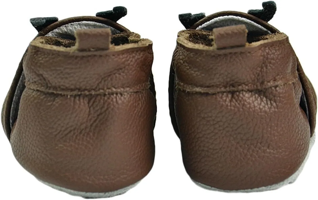 Baby Boys Girls Unisex Soft Soles Anti Slip rib Shoes Cute artoon First Walking Slippers for Infant Toddler