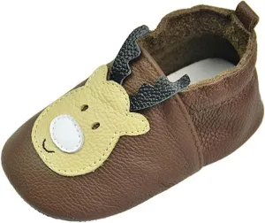 Baby Boys Girls Unisex Soft Soles Anti Slip rib Shoes Cute artoon First Walking Slippers for Infant Toddler