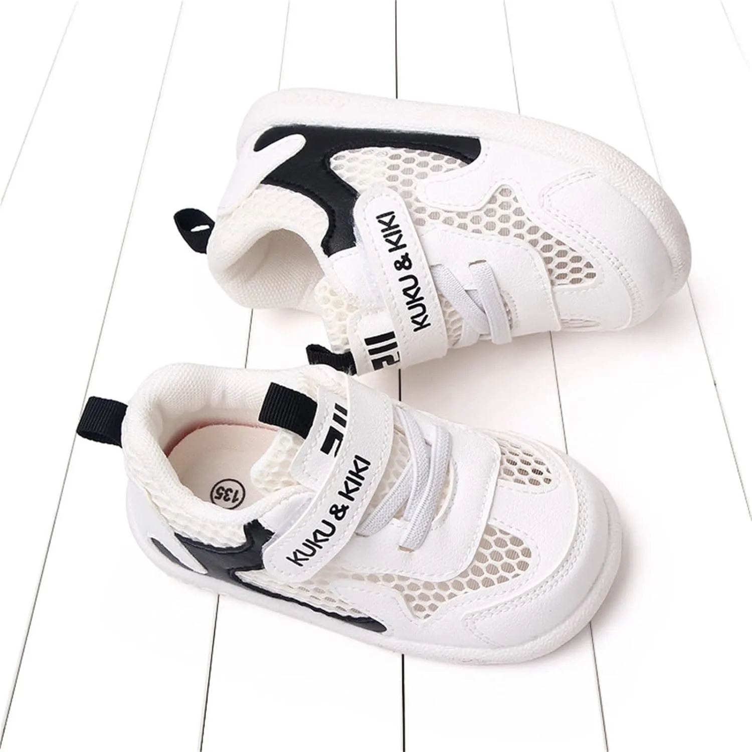 Baby Boys&Girls Mesh Sneaker Infant Toddler Running Softy First Walking Crib Shoes for Baby Non-Slip Breathable Shoes