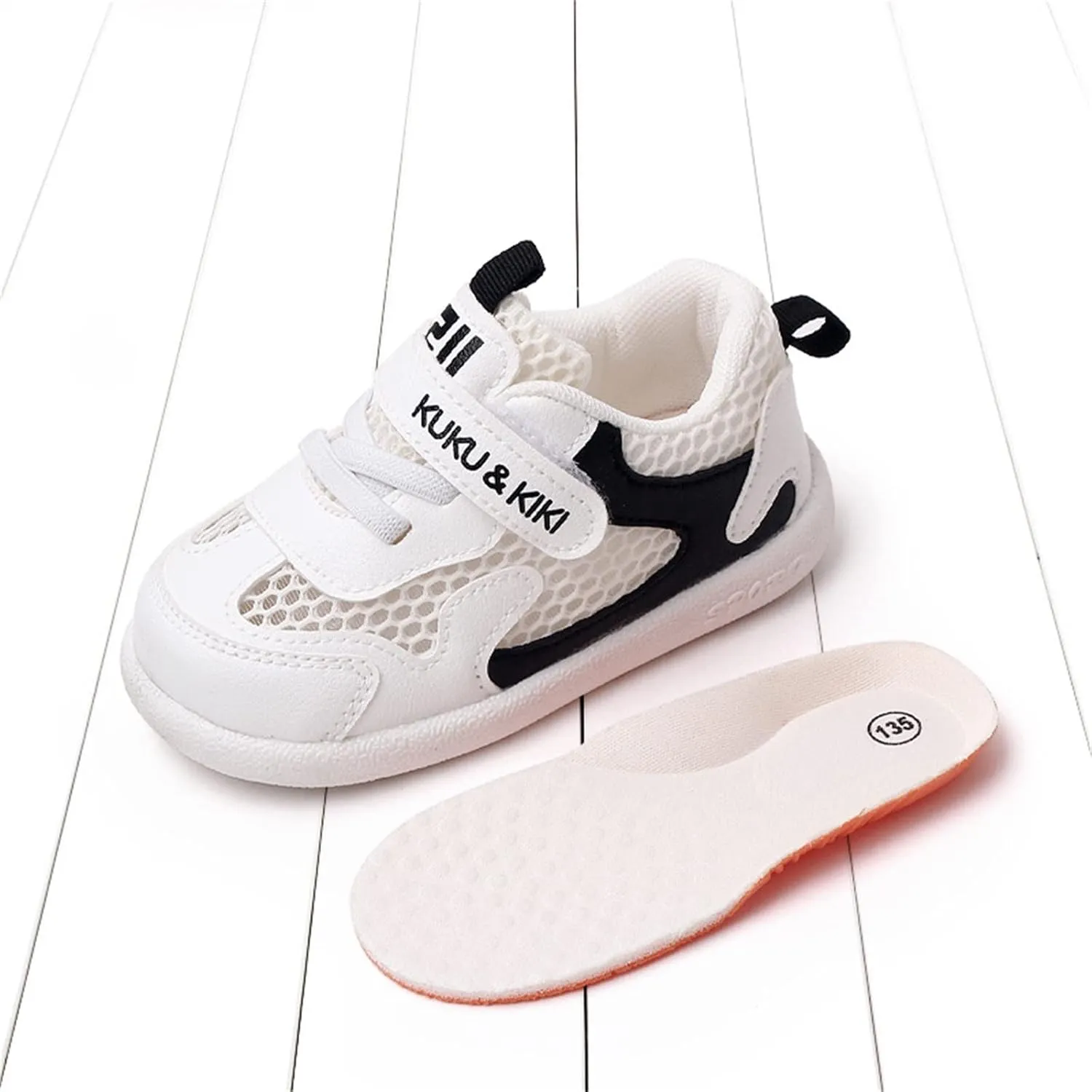 Baby Boys&Girls Mesh Sneaker Infant Toddler Running Softy First Walking Crib Shoes for Baby Non-Slip Breathable Shoes