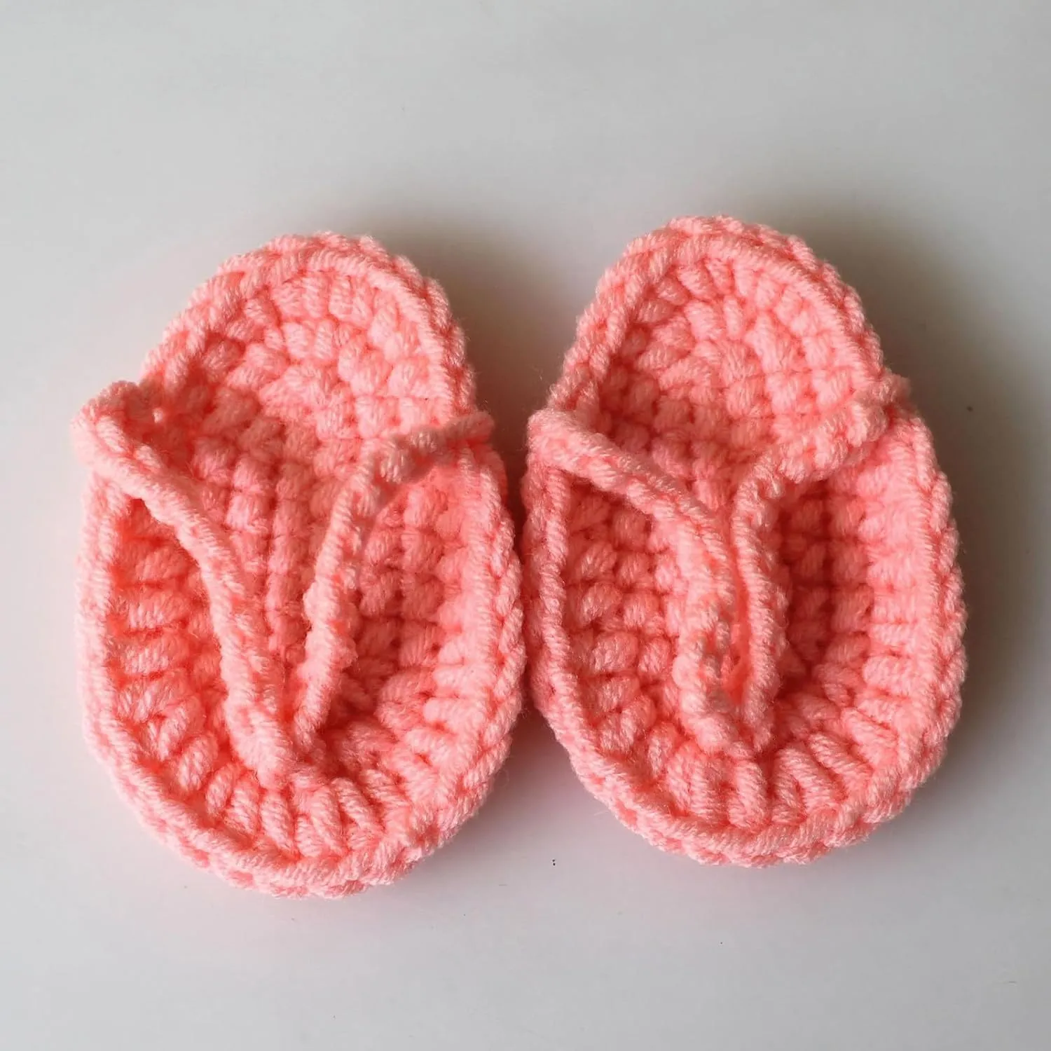 Baby Girl Knitted Sandals Wool Flip Flops Flats Booties Shoes Newborn Summer Soft Cute Photography Slippers