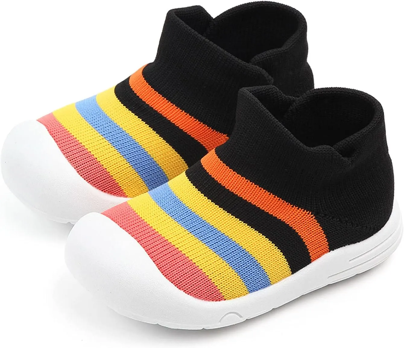 Baby Girl Sneakers Size 10 Shoes Rubber Socks Infant Baby Sole Slipper Boys Knit Girls Toddler Shoes Soft Baby Shoes Girls Shoes Size 3