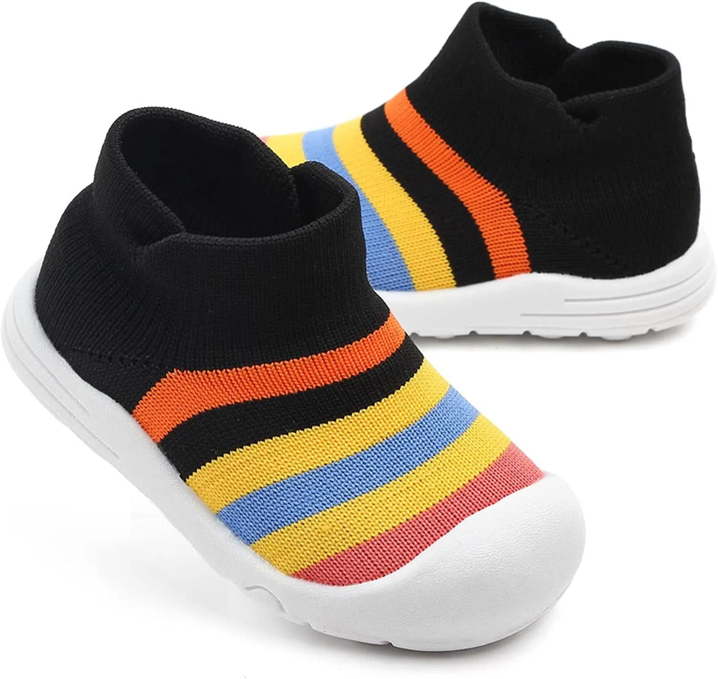 Baby Girl Sneakers Size 10 Shoes Rubber Socks Infant Baby Sole Slipper Boys Knit Girls Toddler Shoes Soft Baby Shoes Girls Shoes Size 3