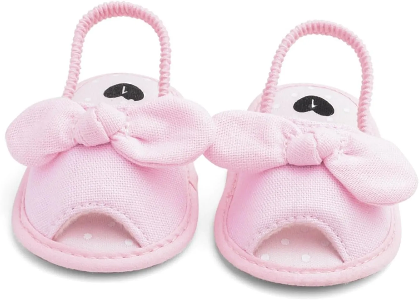 Baby Girls Bow Knot Sandals Non Slip Flats Open Toe Cute Princess Shoes Infant Holiday Beach Casual Soft Sole Slides