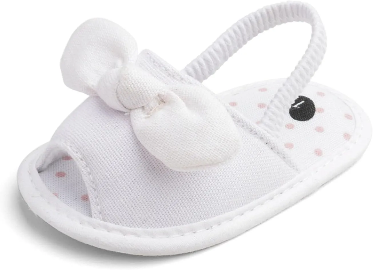 Baby Girls Bow Knot Sandals Non Slip Flats Open Toe Cute Princess Shoes Infant Soft Holiday Beach Casual Sole Slides