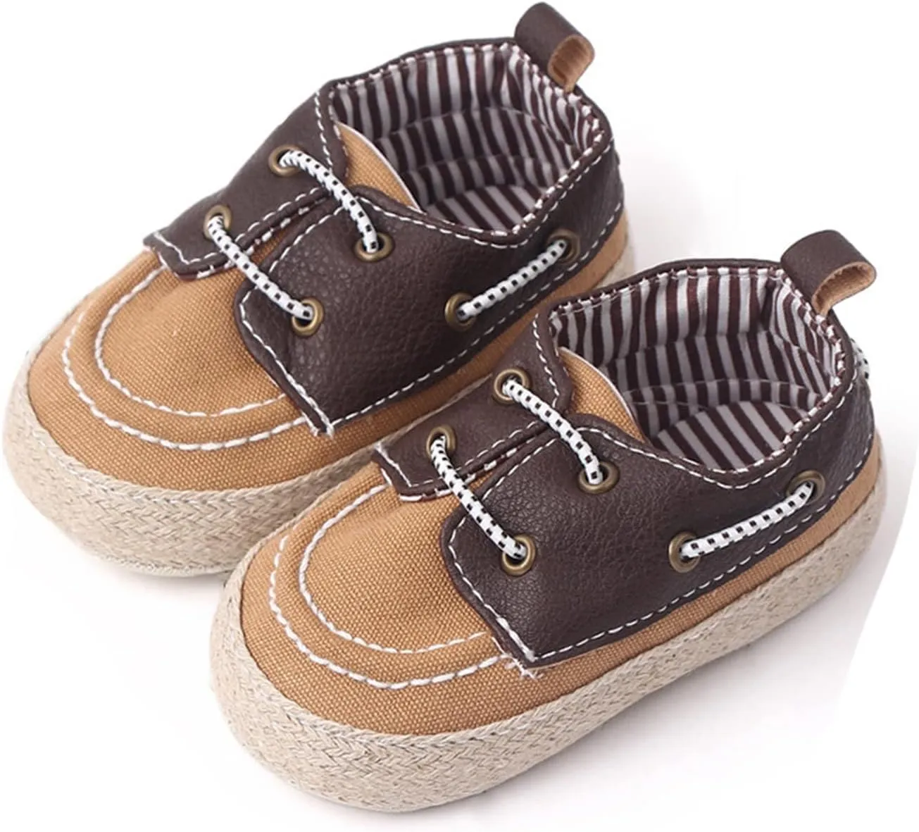 Baby Girls Boys First Walking Canvas Shoes Unisex Infant Anti-Slip Sneakers Newborn Non-Slip Soft Sole Sport Shoes
