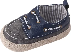 Baby Girls Boys First Walking Canvas Shoes Unisex Infant Anti-Slip Sneakers Newborn Non-Slip Soft Sole Sport Shoes