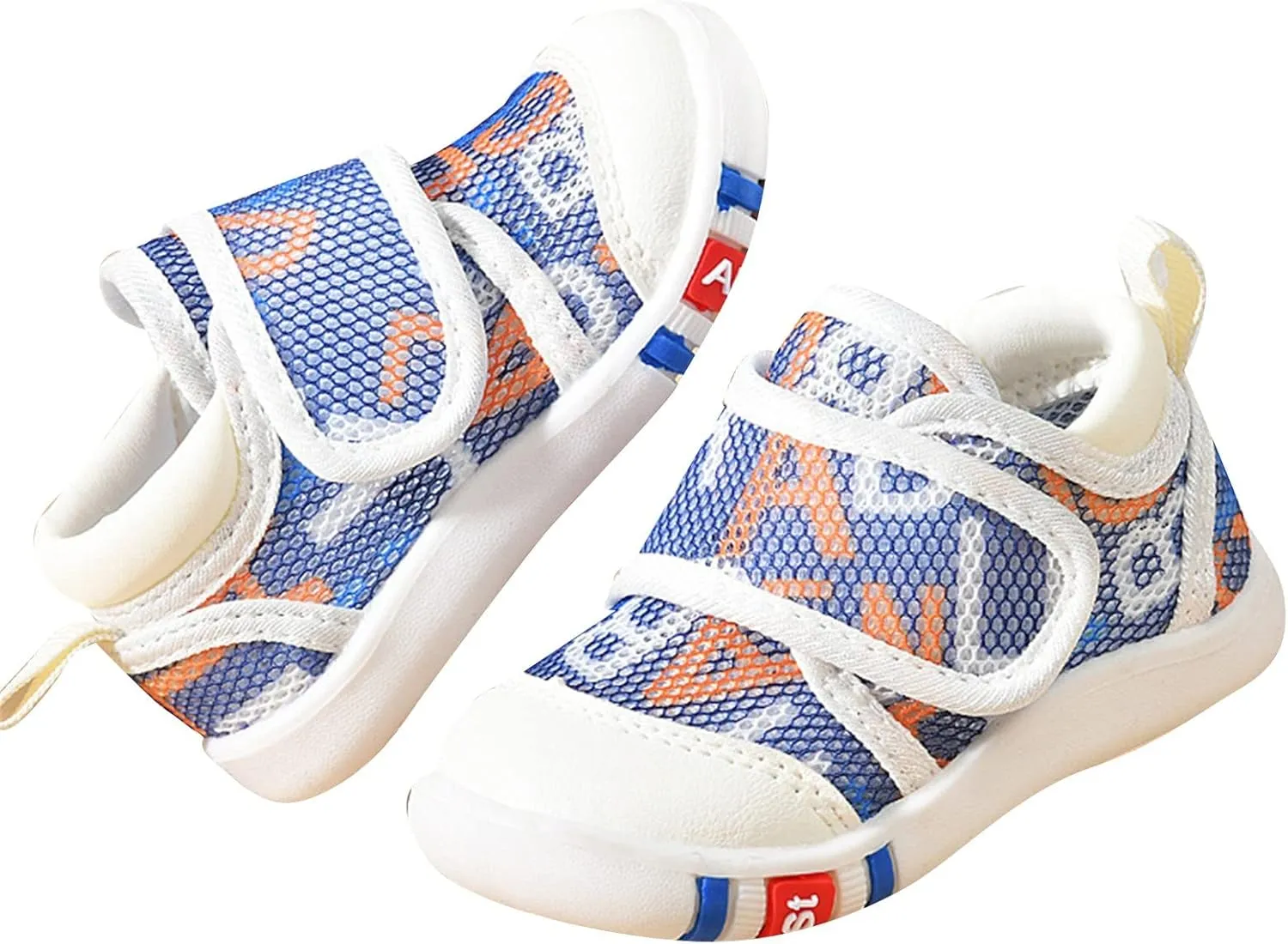 Baby Girls Boys Sandals Infant Toddler Shoes First Walking Shoes Mesh Soft Sole Breathable Sneakers (Blue, 6 Infant)