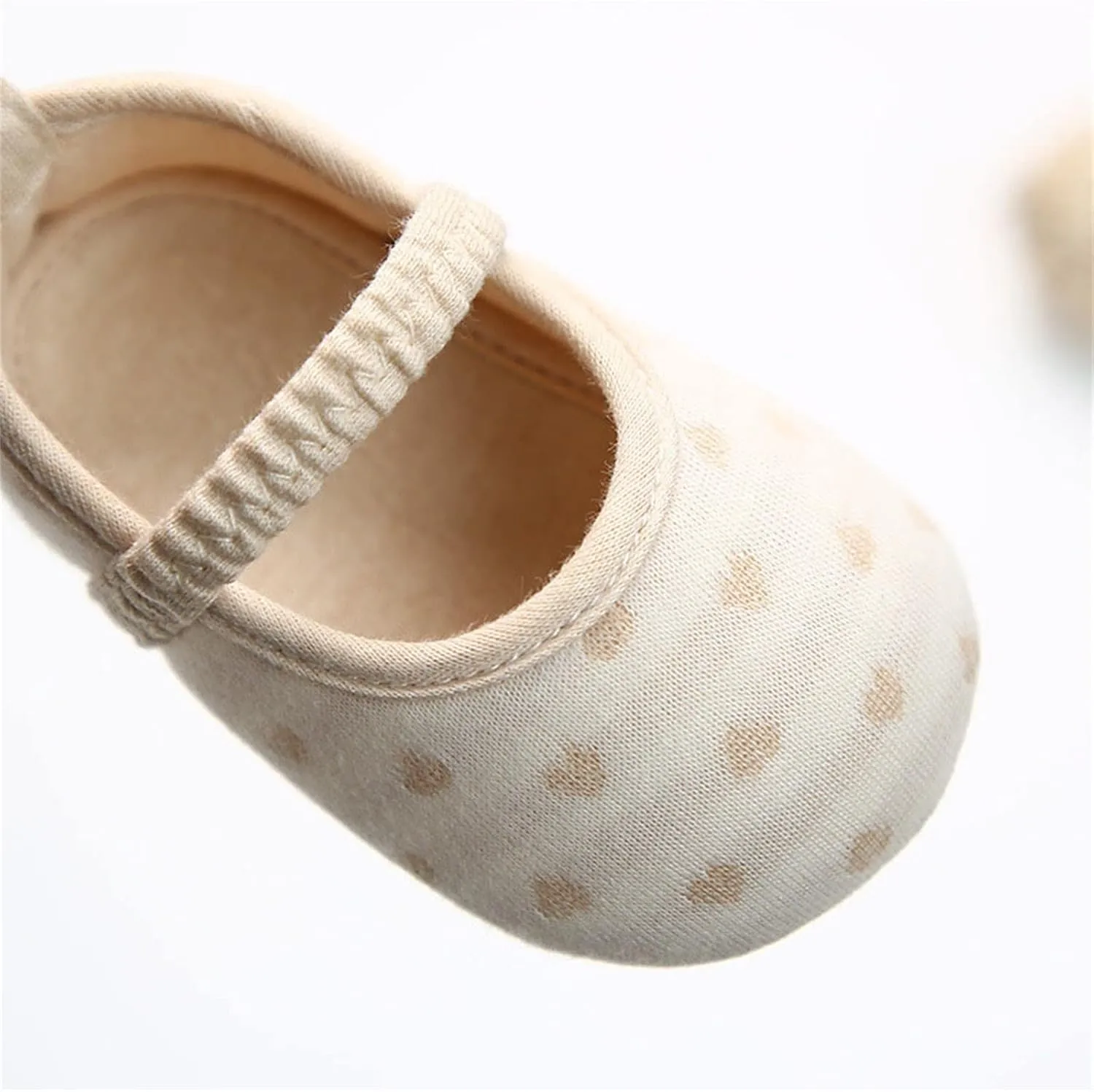 Baby Girls Non Slip for Toddler First Walkers Soft Sole Cotton Shoes Sneaker Wedding Party Walking Sandals for Kids (A, 0-3 Months)