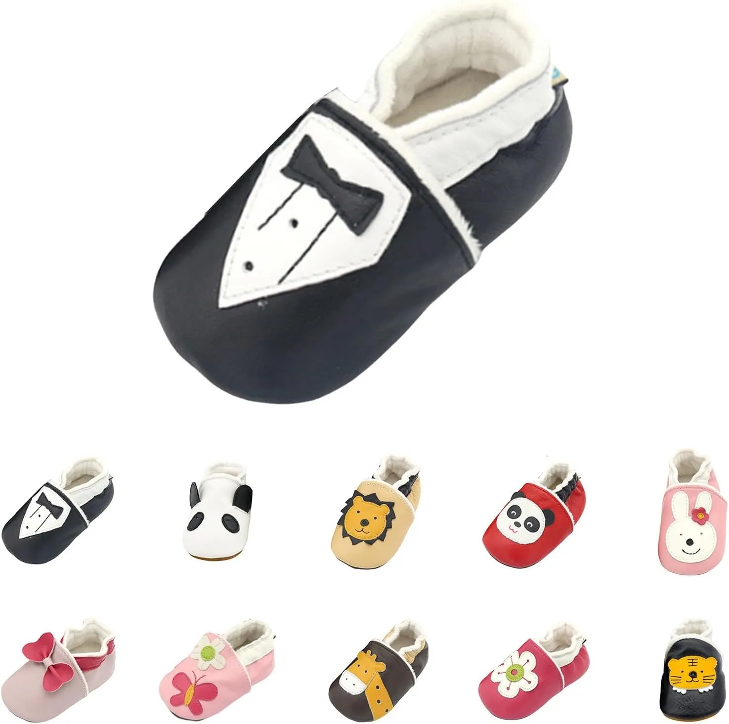 Baby Girls Shoes Soft Anti-Slip Sole Newborn Unisex Infant Sneaker with Bowknot Cute Toddler Shoes for Kids Girl