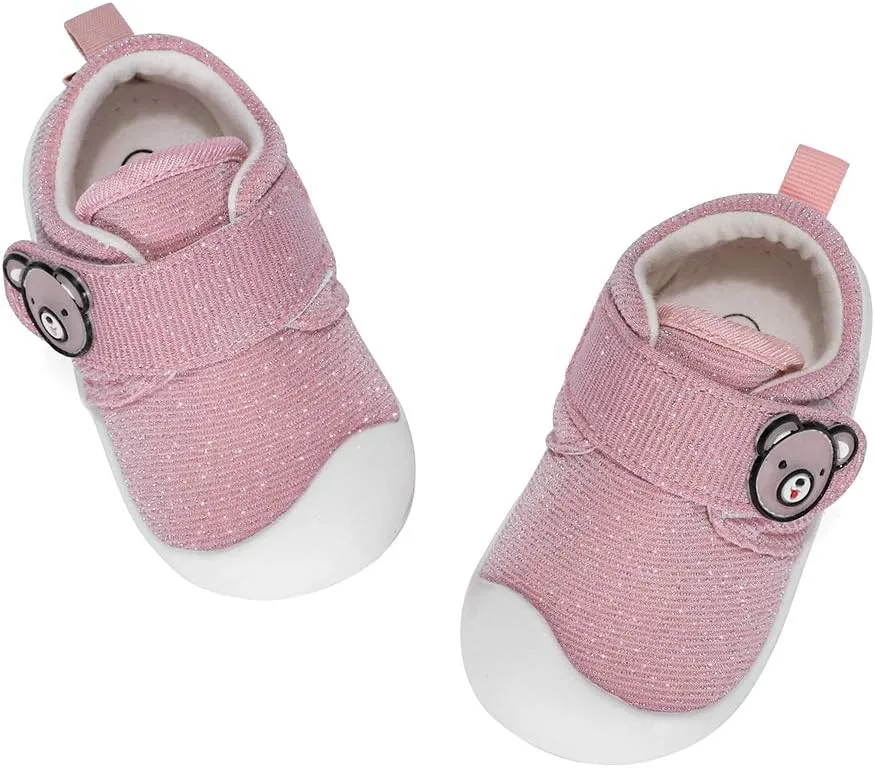 Baby Shoes Boys Girls First Walkers Cute Animals Toddler Sneakers Prewalkers Rubber Sole