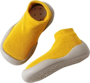 Baby Shoes Boys Girls First Walking Shoes Toddler Non Slip Slip On Sneakers Infant Knit Sock Shoes Floor Shoes