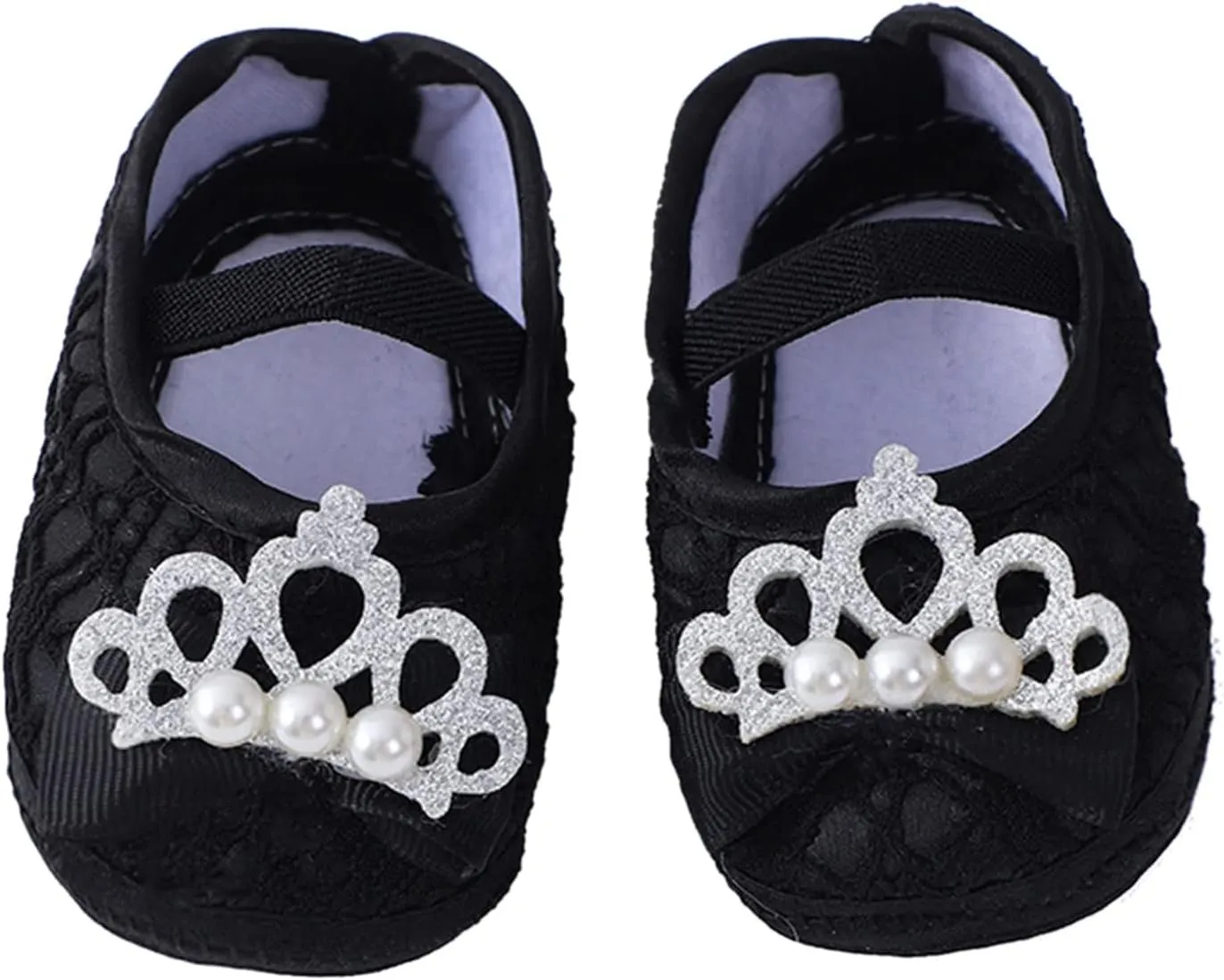 Baby Shoes Fashion Soft Sole Toddler Shoes Pearl Dress Flower Princess Shoes Toddler Shoes Kids Furry Slippers