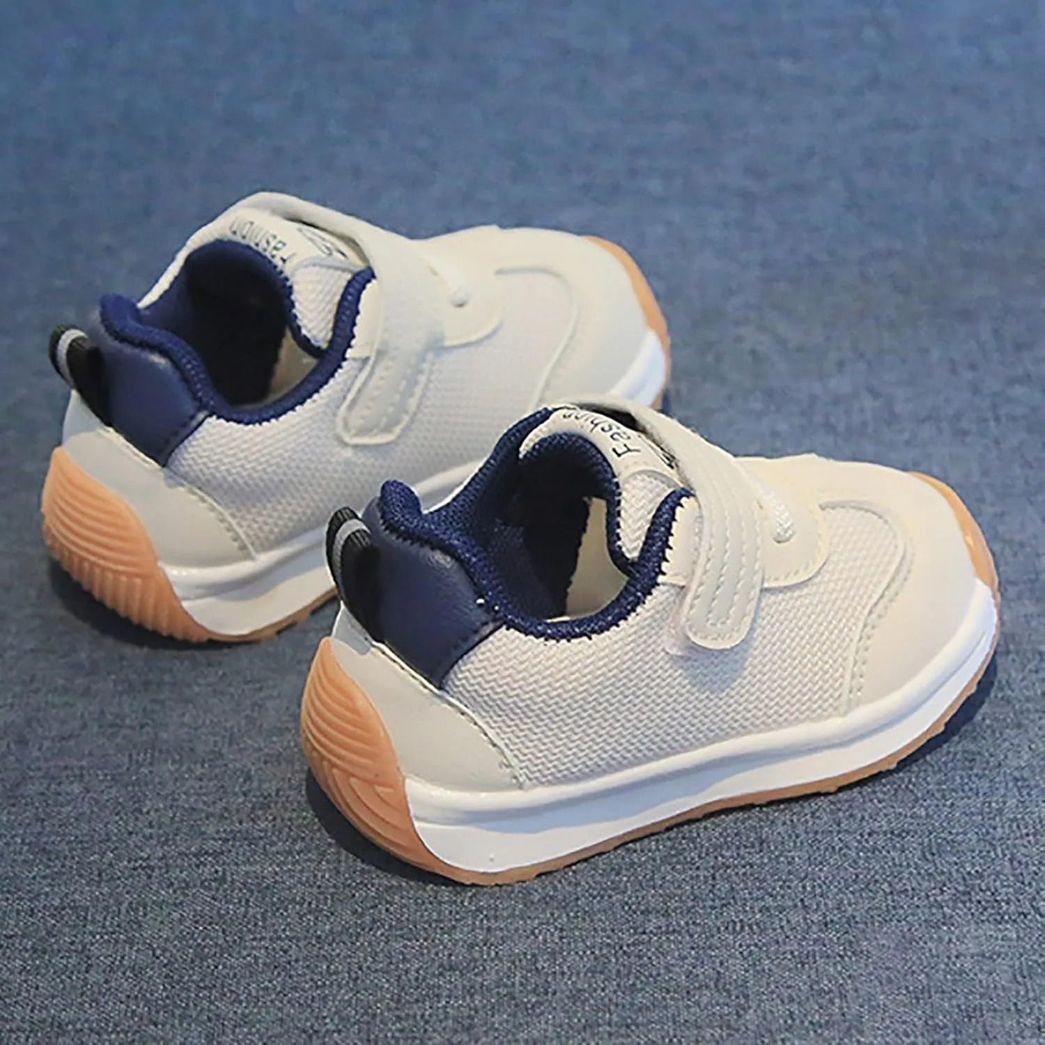 Baby Shoes Toddler Walking Baby Fashion Trend Solid Color Versatile Sports Shoes Dual Mesh Breathable for 0-18