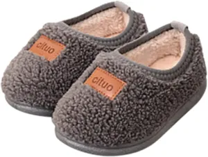 Baby Slippers Soft Plush Indoor Girls Boys Slipper Baby Shoes Toddler Boys Girls House Slippers Warm Socks for Kids