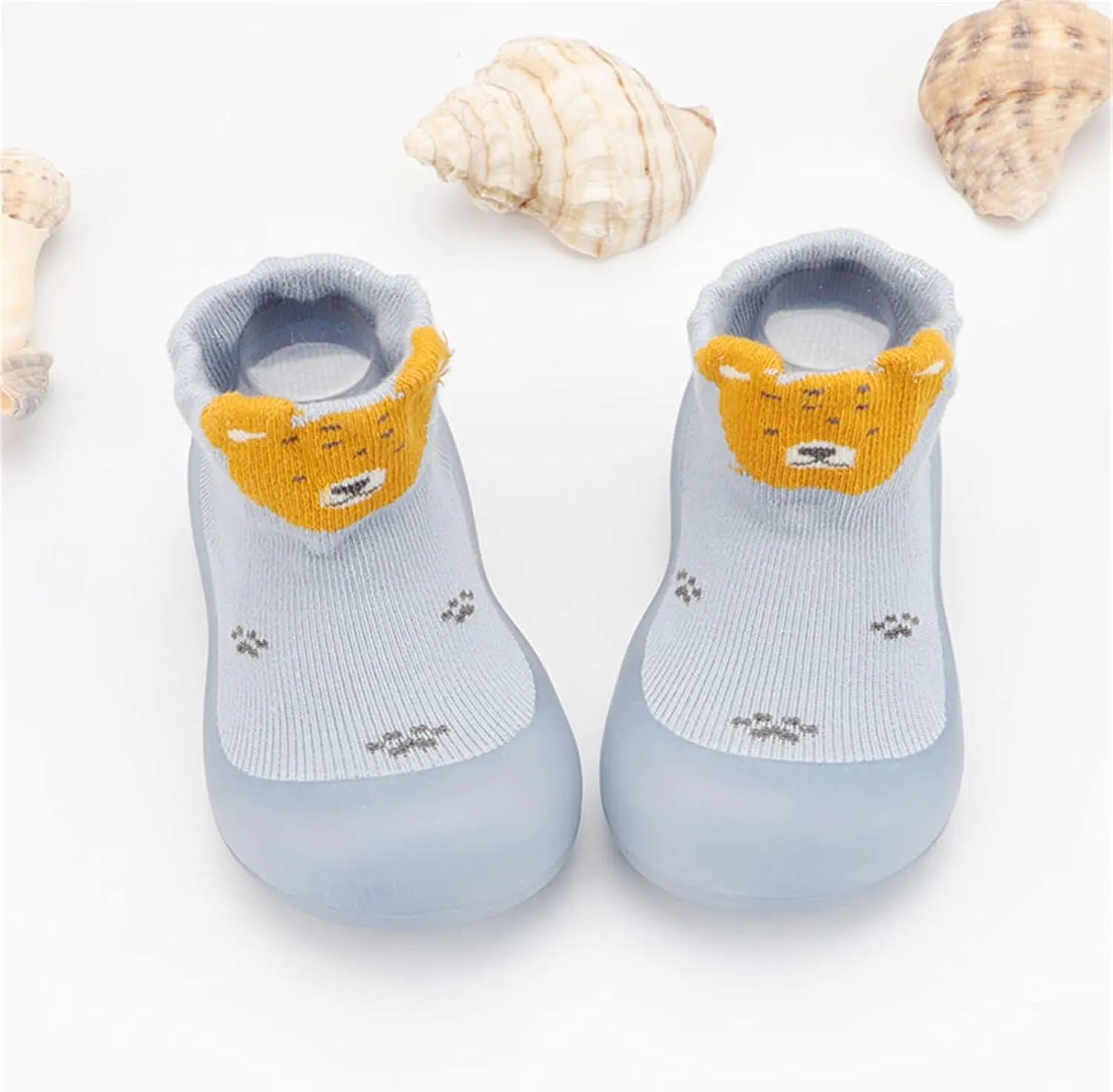 Baby Sneakers Girls Boys Infant Shoes Toddler Indoor Walkers Baby Cute Animals First Casual Walkers Shoes 6-24 Months
