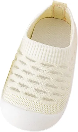 Baby Sneakers Girls Boys Lightweight Mesh Socks Shoes First Walking Shoes Toddler Soft Sole Non Slip Shoes