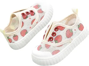 Baby Sneakers Infant First Walking Mesh Shoes Toddler Breathable Lightweight House Slip On Soft Sole Shoes