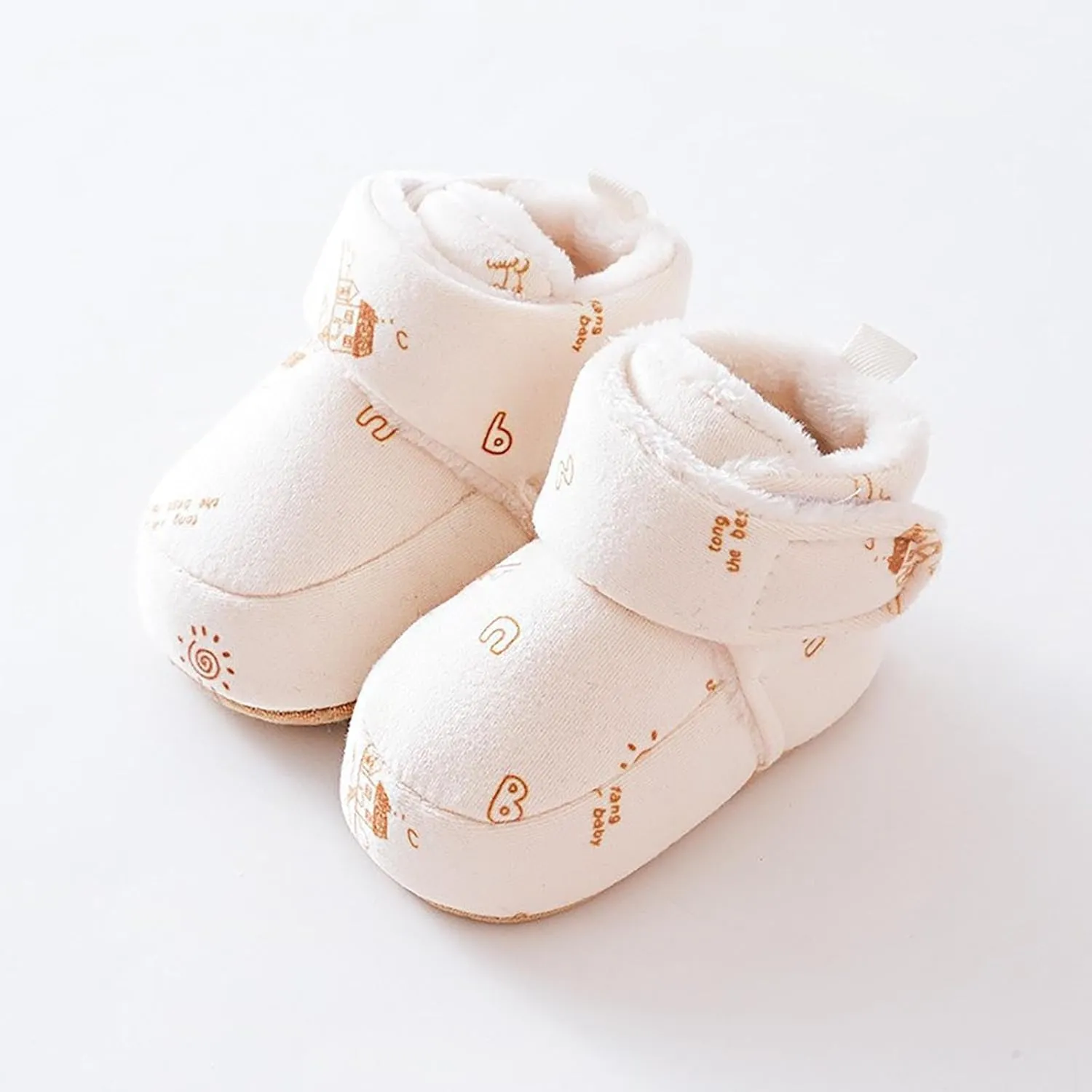 Baby Sock Shoes Winter Infant Toddler Shoes Boys Girls Baby Shoes Soft Sole Slip On Shoes Cute Animal Soft Sole Sneakers