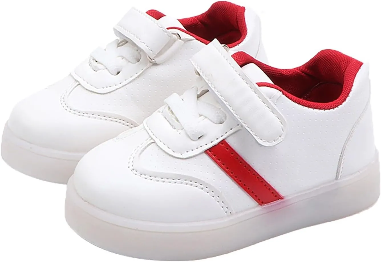 Baby Toddler Light Sneaker Unisex Kids Infant Sneakers Non-Slip Soft Rubber Sole Toddler Crb First Wlker Shoes