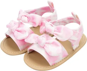 Baby Toddler Sandals Infant Girls Boys Shoes Summer Beach Shoes Walking Shoes Soft Sole Flat Shoes (Pink, 11 Infant)