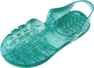 Baby Toddler Slip On Shoes Kids Boys Girls Cute Sandals Fruit Jelly Hollow Out Non-slip Soft Sole Beach Sandal Shoe L-461 Green 11.5